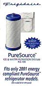 WF1CB energy compliant PureSource water filter fits Frigidaire, White Westinghouse, Gibson and Tappan brands
